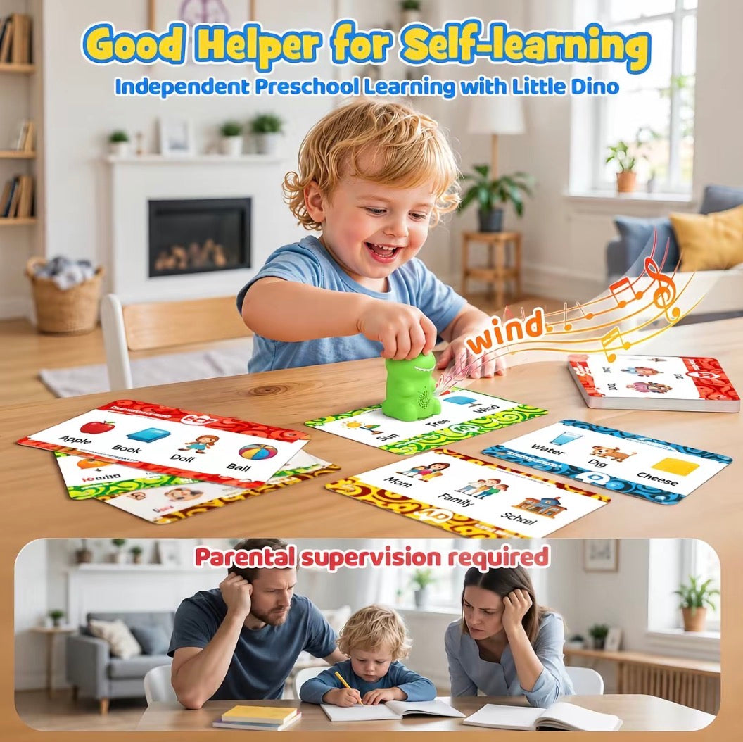 The Chatterbox — 81-Piece Talking Flash Card Set