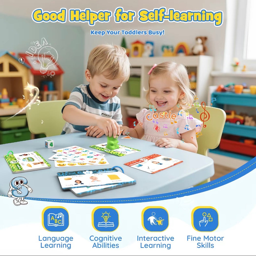 The Chatterbox — 81-Piece Talking Flash Card Set